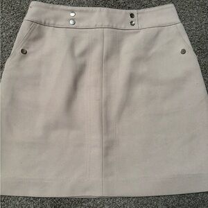 Stylish Tan Mini Skirt